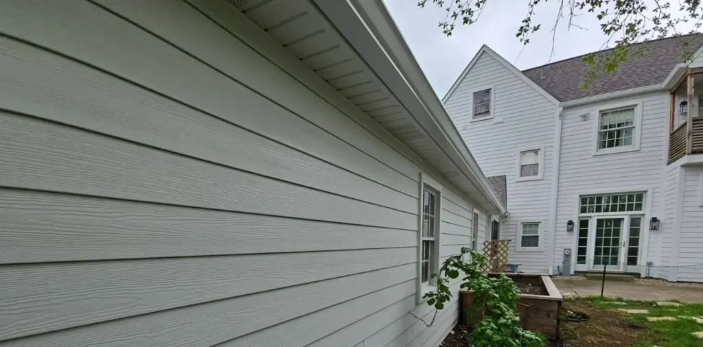 James Hardie fiber cement siding on a Chicago-area home