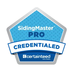 CertainTeed SidingMaster PRO certified siding contractor