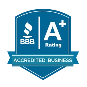 Better Business Bureau A+ accredited business